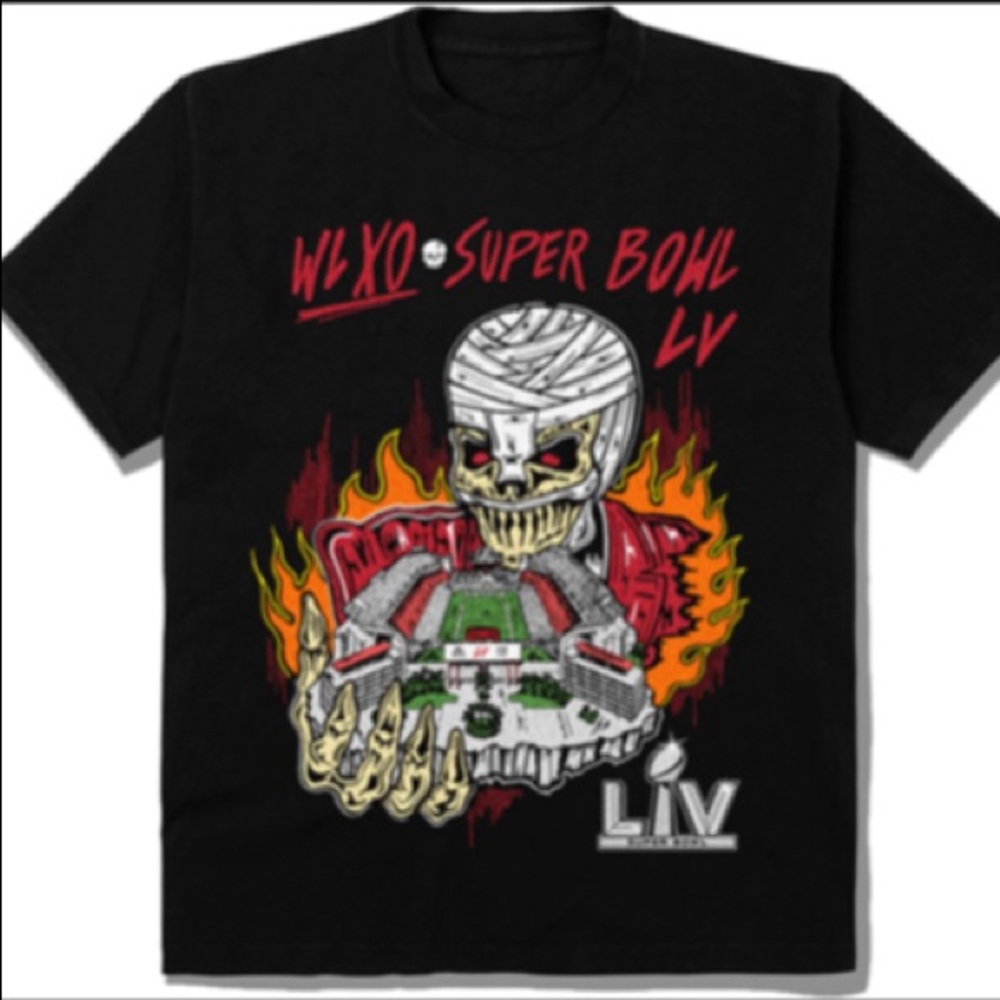 NFL x Warren Lotas x XO Super Bowl LIV Tee Men’s M (Has been worn)